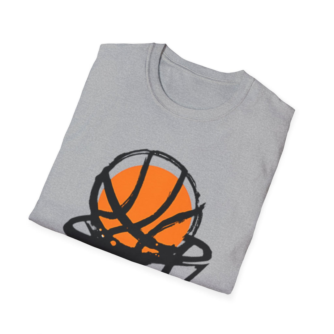 Basketball Hoop Unisex Softstyle T-Shirt