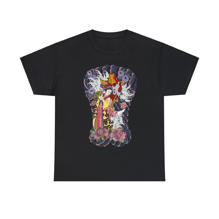 Geisha Woman Unisex Heavy Cotton Tee