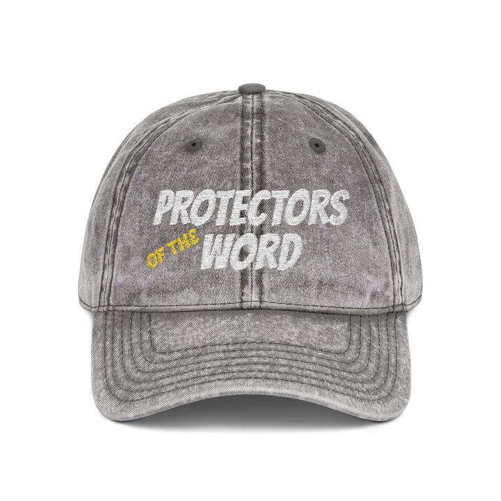 Protectors of the Word Embroidered Vintage Cap