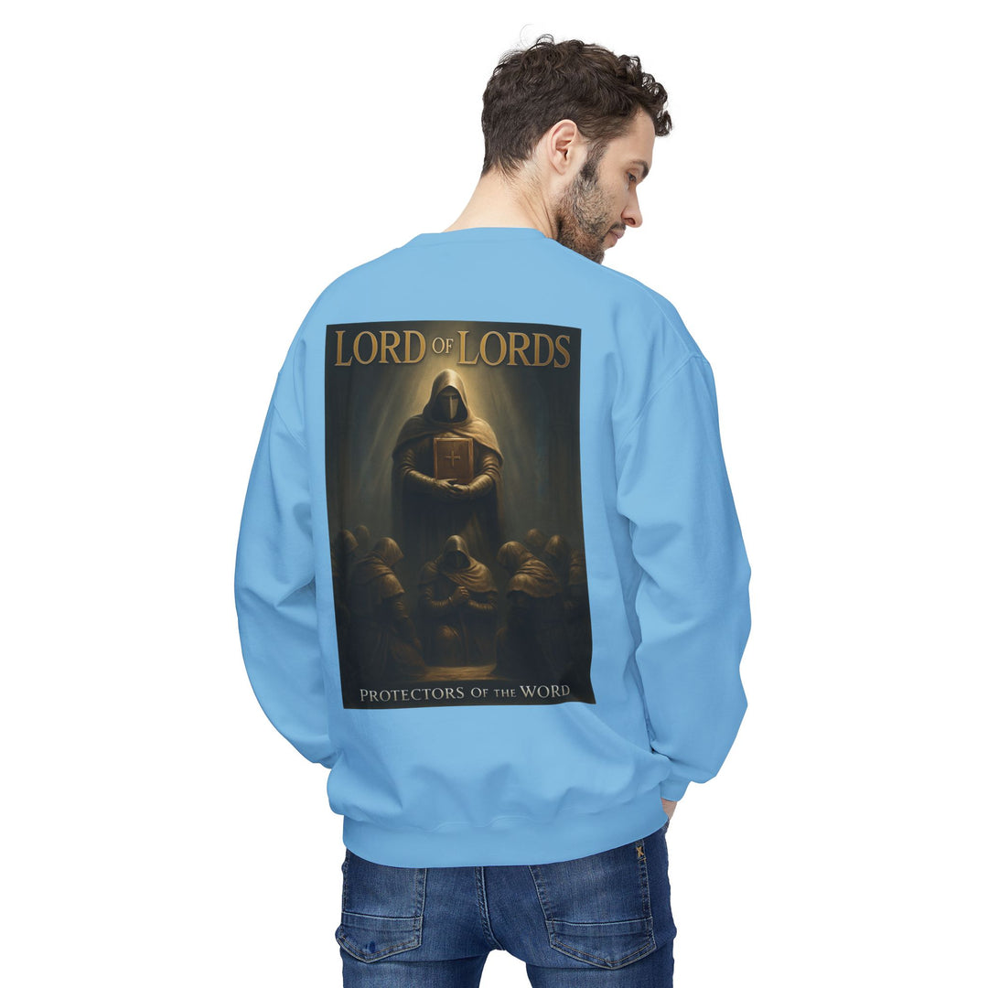 Christian Crewneck Sweatshirt - "King of Kings / Lord of Lords" Religious Pullover