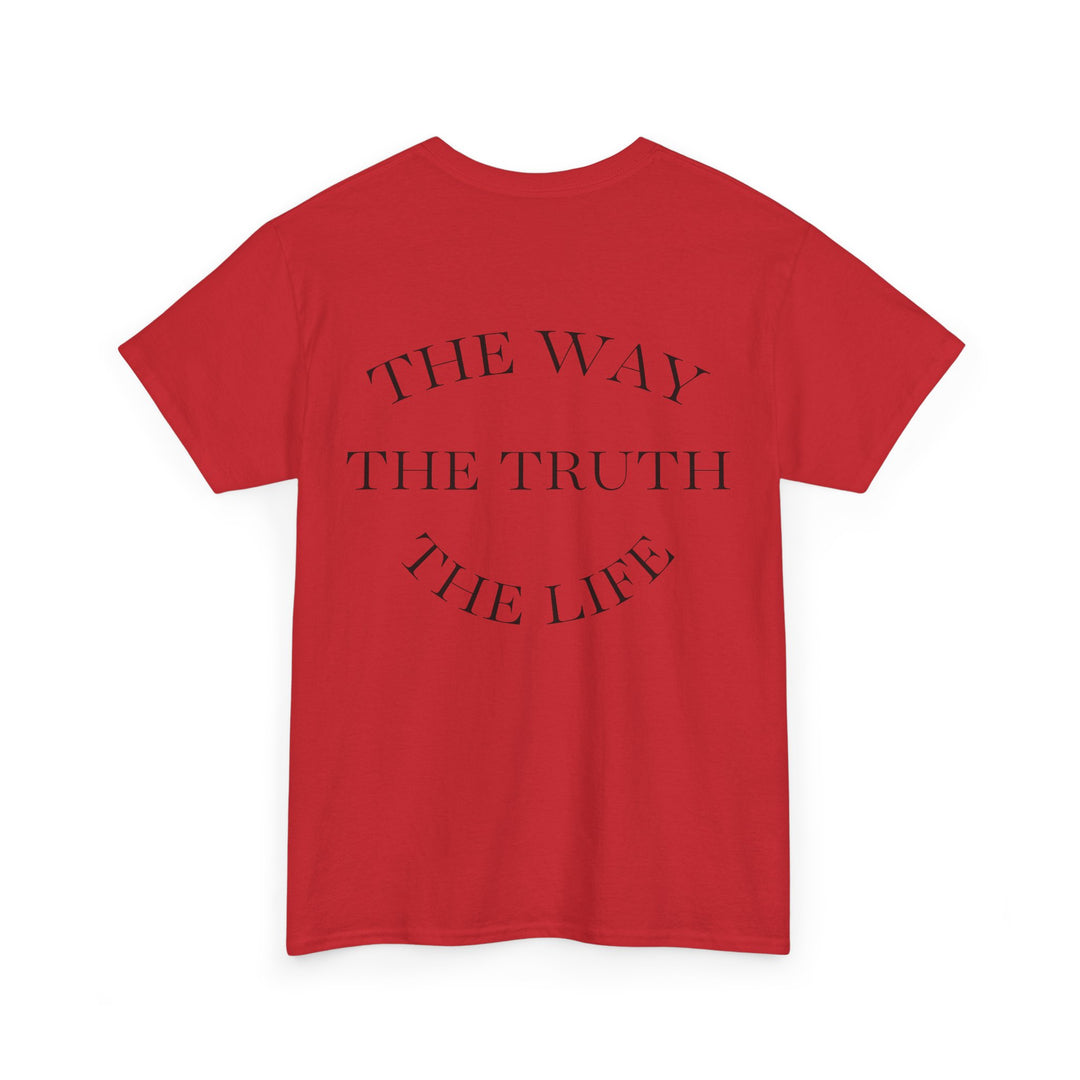 Protectors of the Word T-Shirt — Knight with Sword and Shield Literary Tee