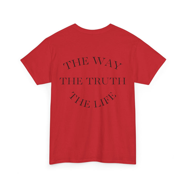 Protectors of the Word T-Shirt — Knight with Sword and Shield Literary Tee