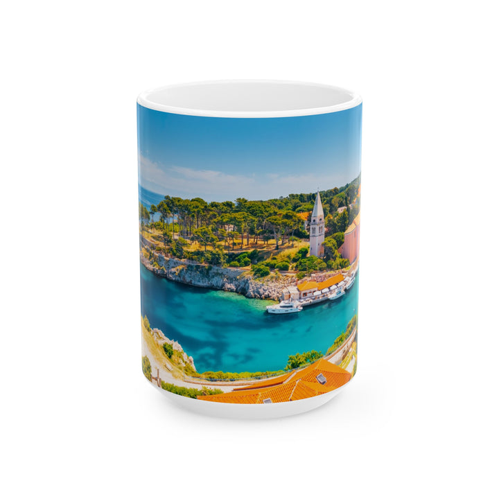 Scenic View Croatia Ceramic Mug, (11oz, 15oz)