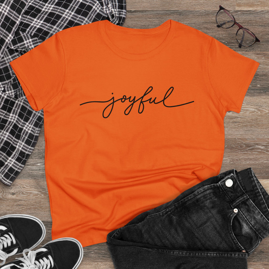 Joyful Women's Midweight Cotton Tee