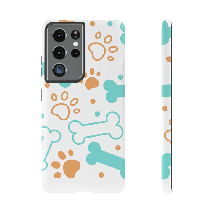 Paws and Bones Tough Phone Case