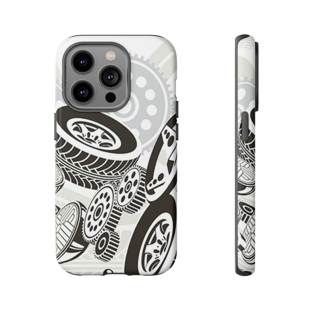 Tires Tough Phone Case