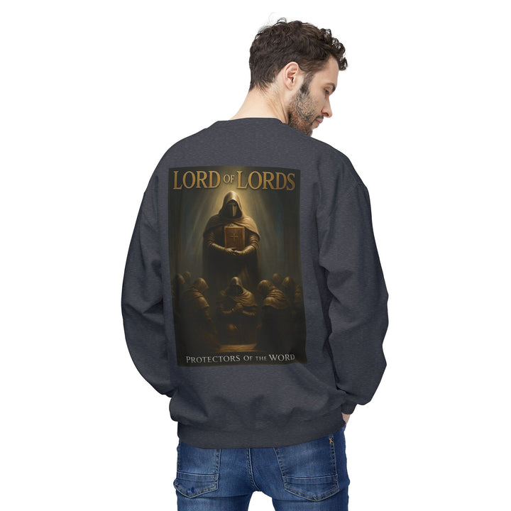 Christian Crewneck Sweatshirt - "King of Kings / Lord of Lords" Religious Pullover