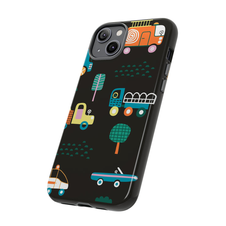 Cars and Trucks Tough Phone Case