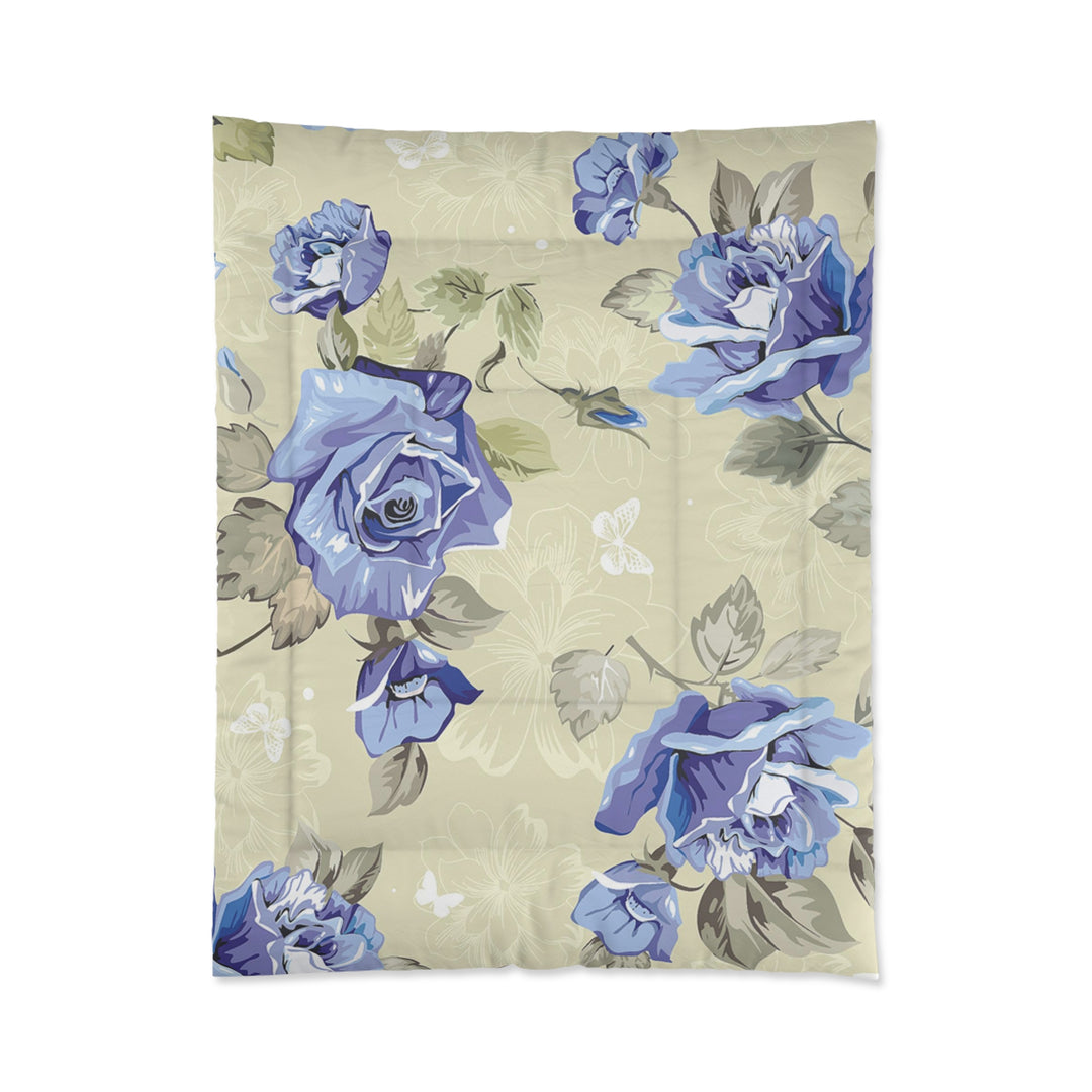 Blue Roses Comforter