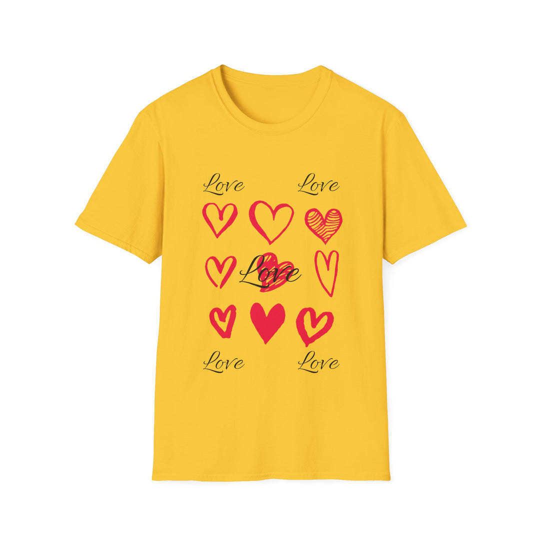 Love Love Love Love Love Unisex Softstyle T-Shirt