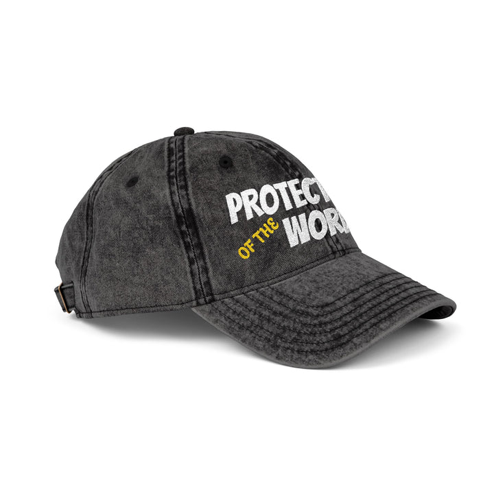 Protectors of the Word Embroidered Vintage Cap