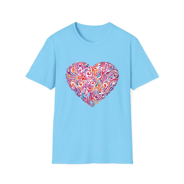 Heart Design Unisex Softstyle T-Shirt