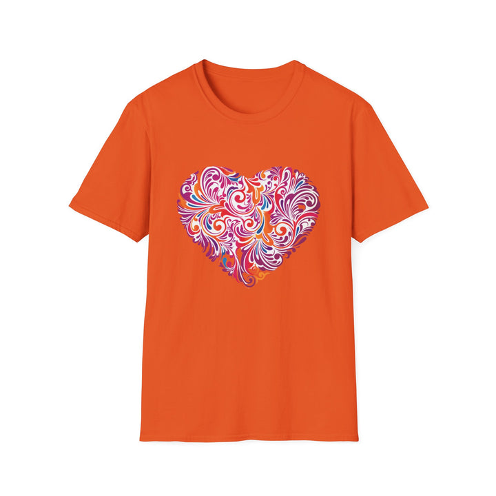 Heart Design Unisex Softstyle T-Shirt