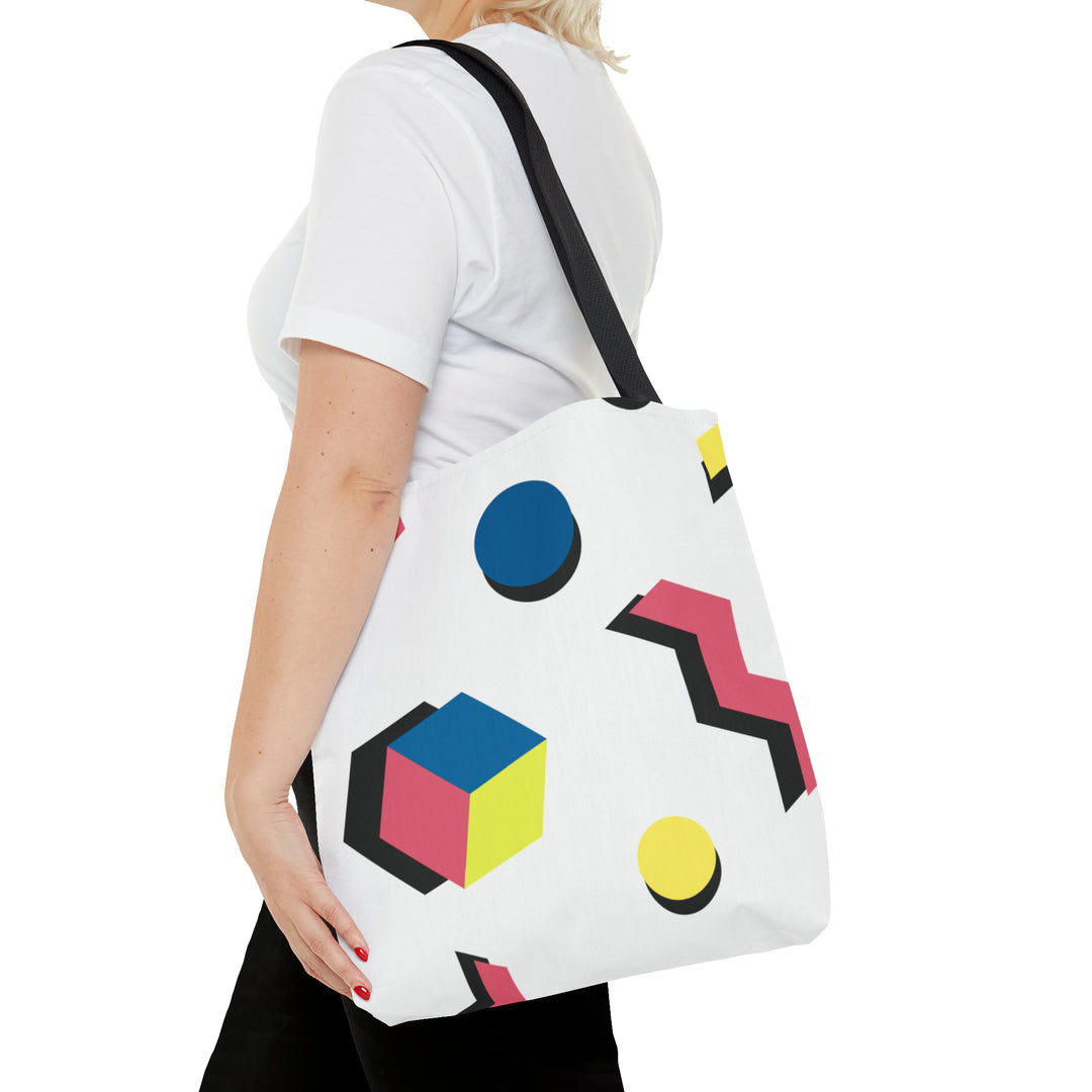 Cubes and Circles Tote Bag (AOP)