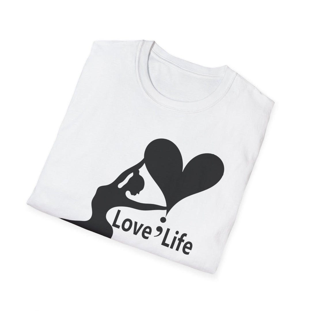 Ballerina Love Life Unisex Softstyle T-Shirt