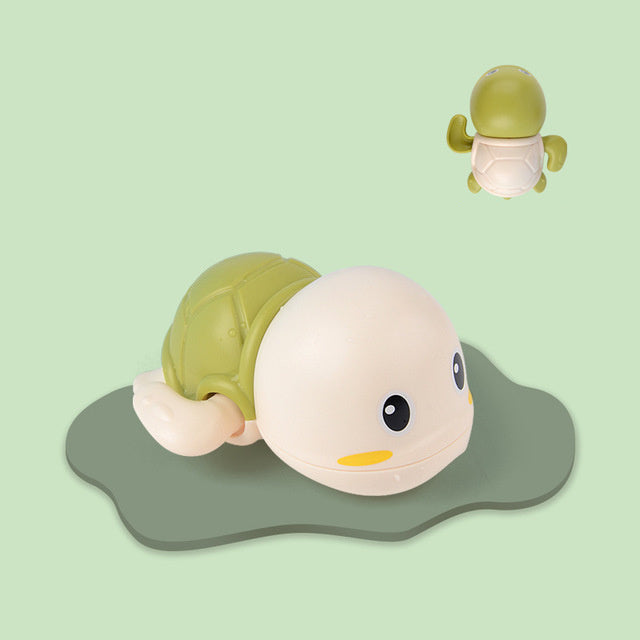 Wind-Up Bath Toys Fun Water Play for Babies and Toddlers Turtle