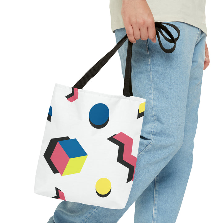 Cubes and Circles Tote Bag (AOP)