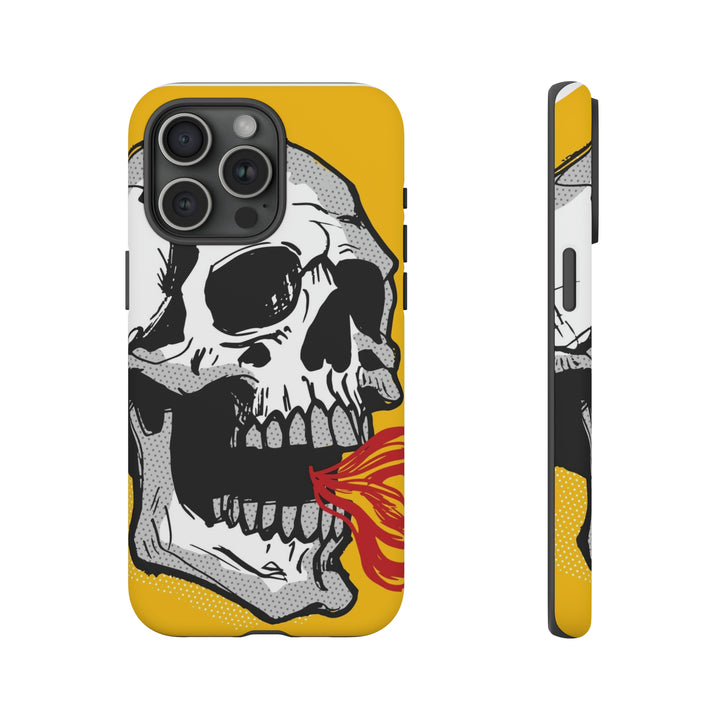 Skull Fire Tough Phone Case