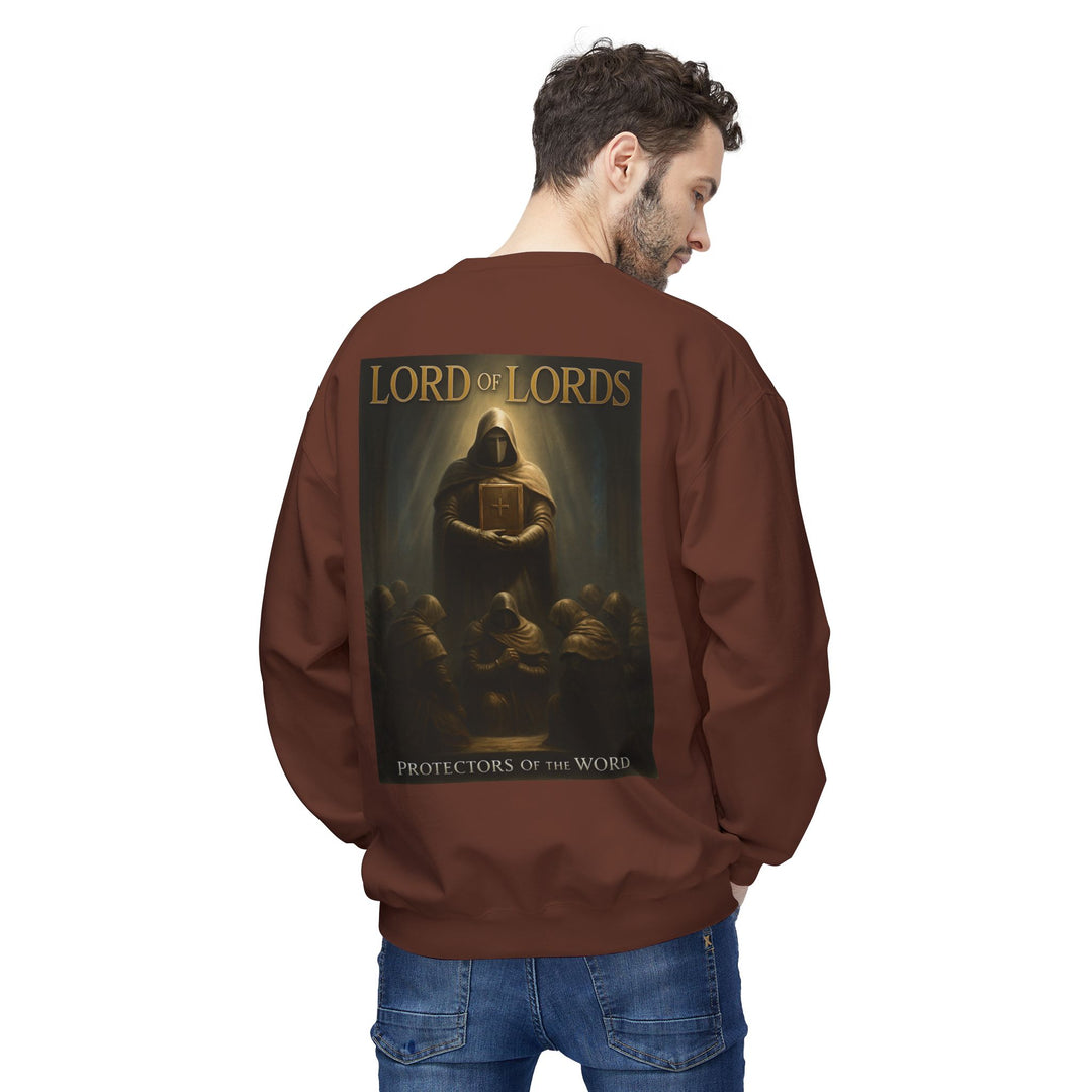 Christian Crewneck Sweatshirt - "King of Kings / Lord of Lords" Religious Pullover