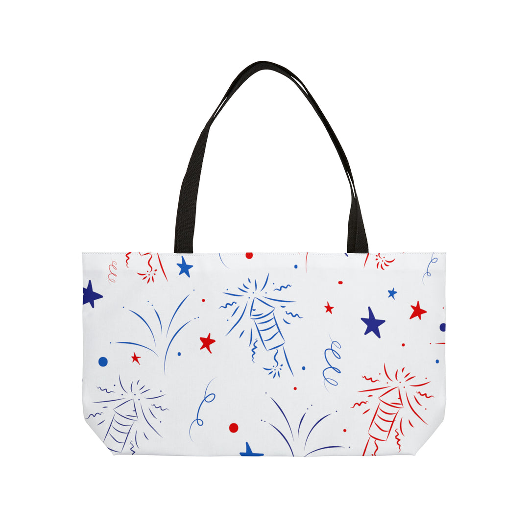 Fireworks Weekender Tote Bag