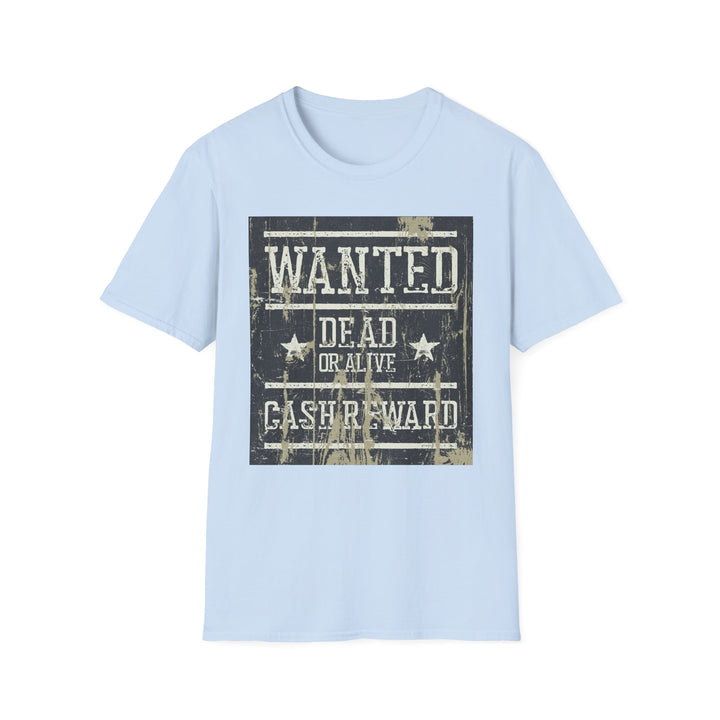 Wanted Dead Or Alive Unisex Softstyle T-Shirt