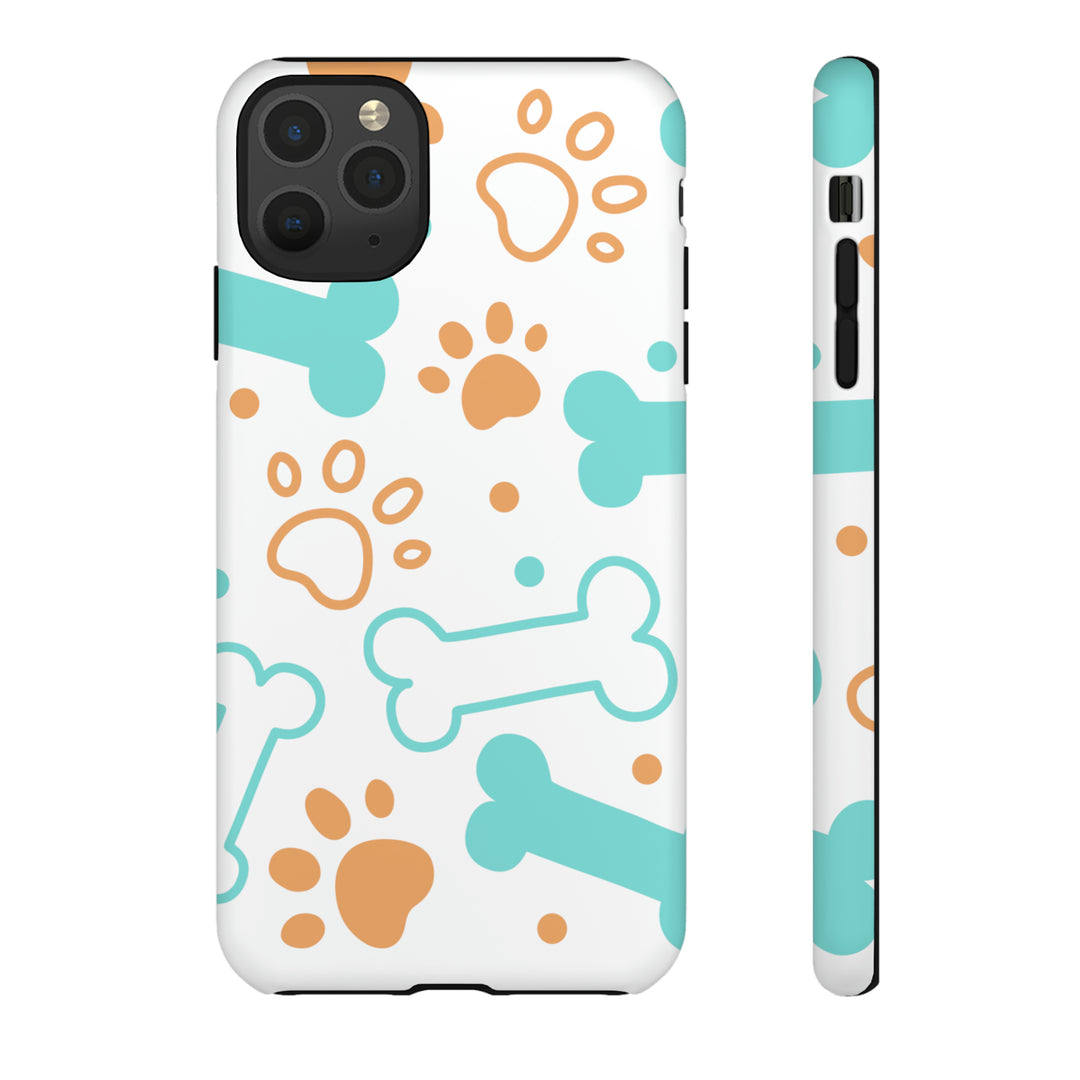 Paws and Bones Tough Phone Case