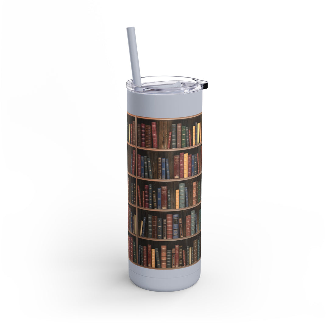 Bookshelf Maars Maker Skinny Matte Tumbler, 20oz