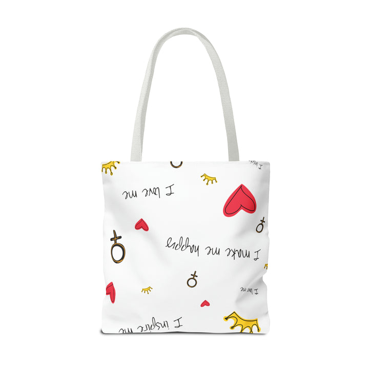 I Love Me Tote Bag (AOP)