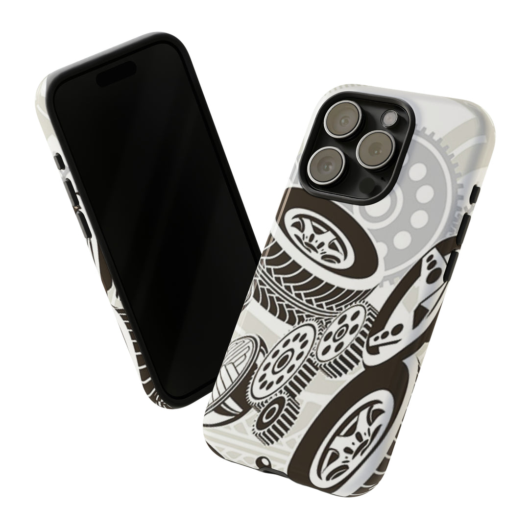 Tires Tough Phone Case