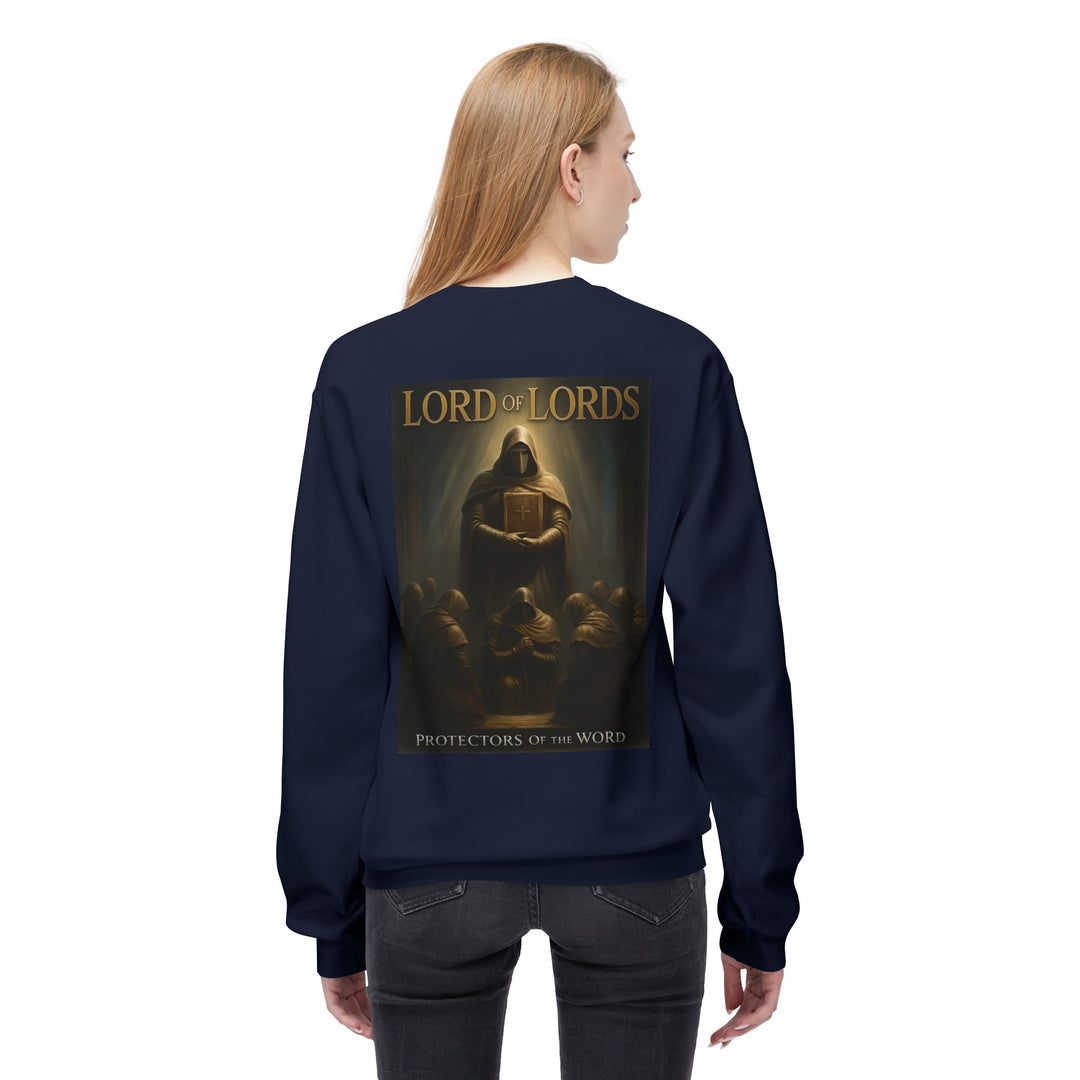Christian Crewneck Sweatshirt - "King of Kings / Lord of Lords" Religious Pullover