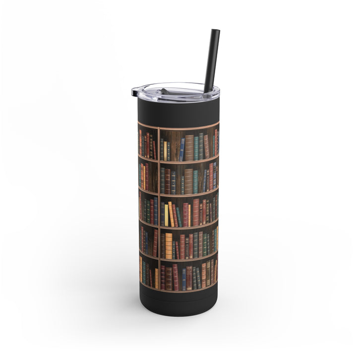 Bookshelf Maars Maker Skinny Matte Tumbler, 20oz