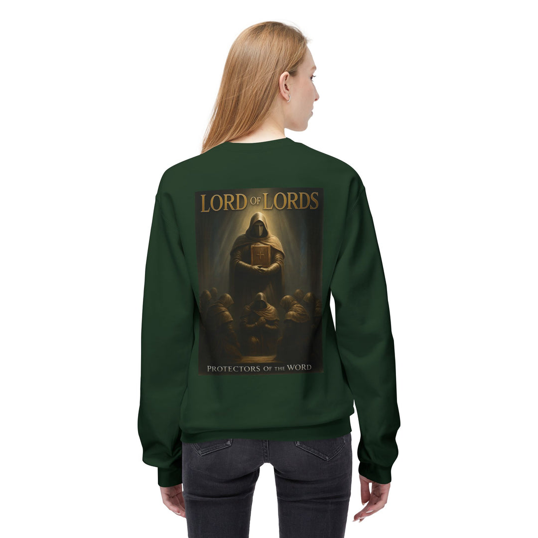 Christian Crewneck Sweatshirt - "King of Kings / Lord of Lords" Religious Pullover
