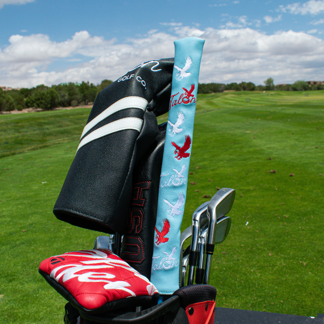 Alignment Stick Headcover in Bag.