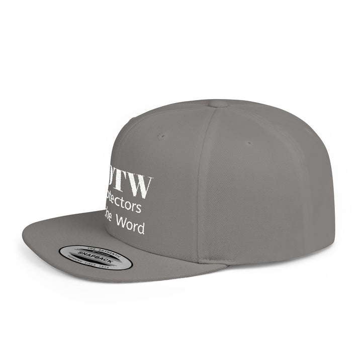Snapback Hat — POTW 'Protectors of the Word' Logo Flat Bill Cap