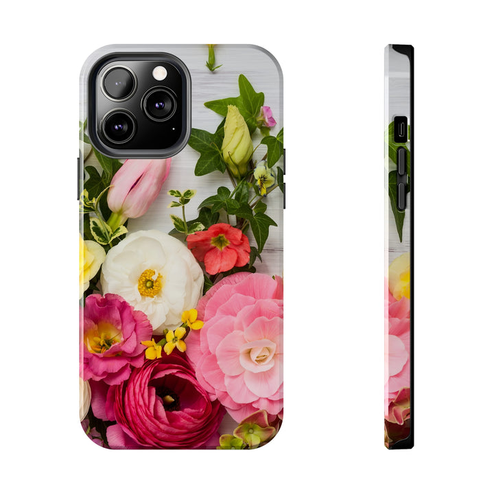 iPhone Flowers Tough Phone Case