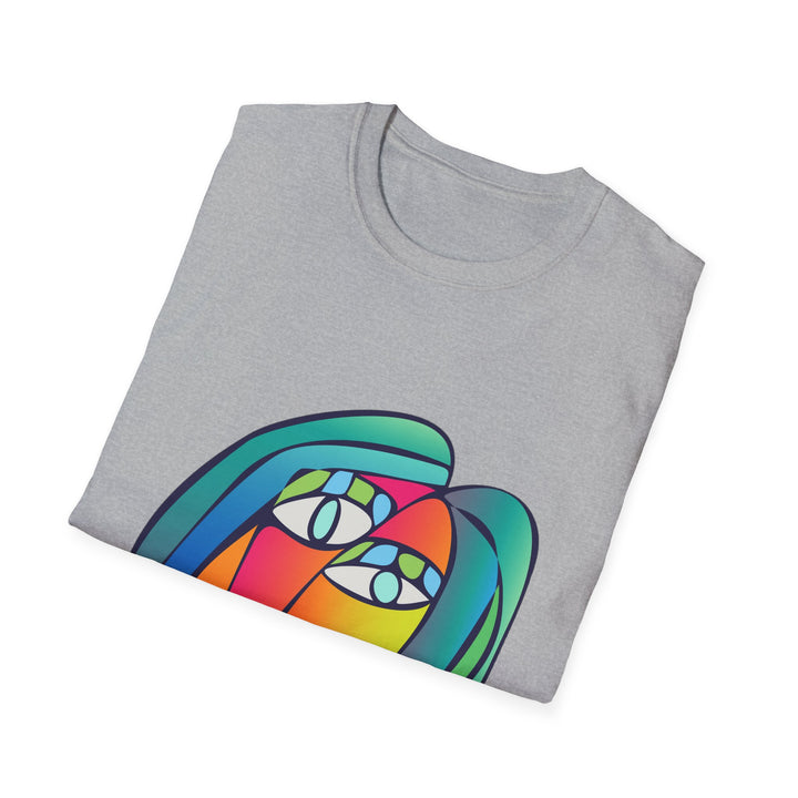 Cubism Girl Unisex Softstyle T-Shirt