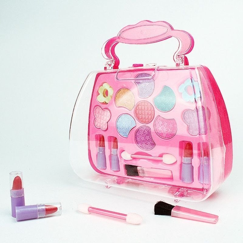 Kids Pretend Play Makeup Kit – Safe and Washable Beauty Toy Set for Girls