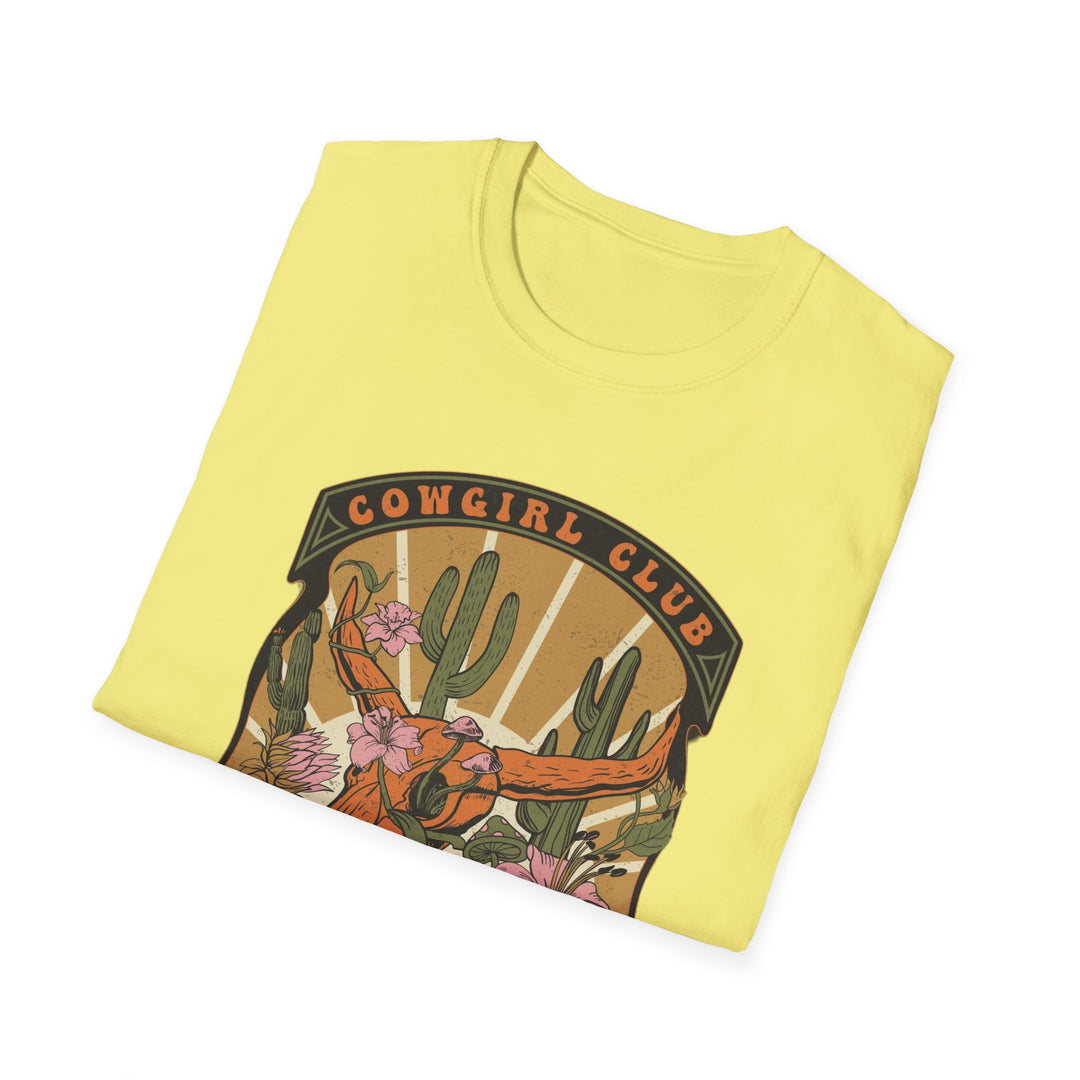 Cowgirl Club Unisex Softstyle T-Shirt