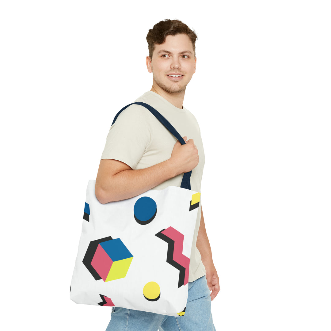 Cubes and Circles Tote Bag (AOP)