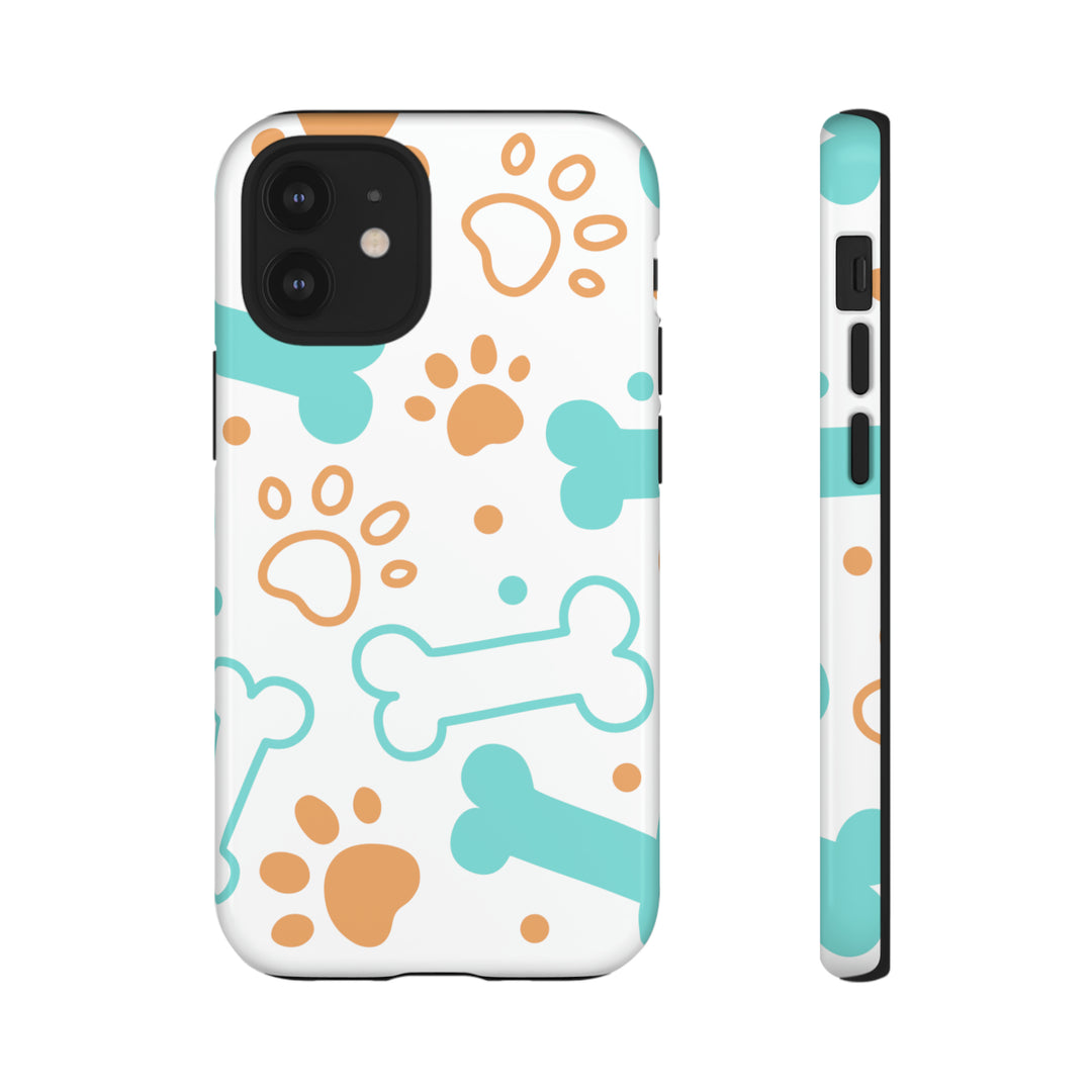 Paws and Bones Tough Phone Case