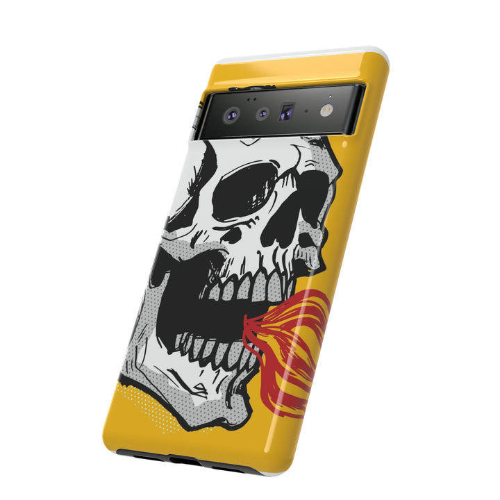 Skull Fire Tough Phone Case