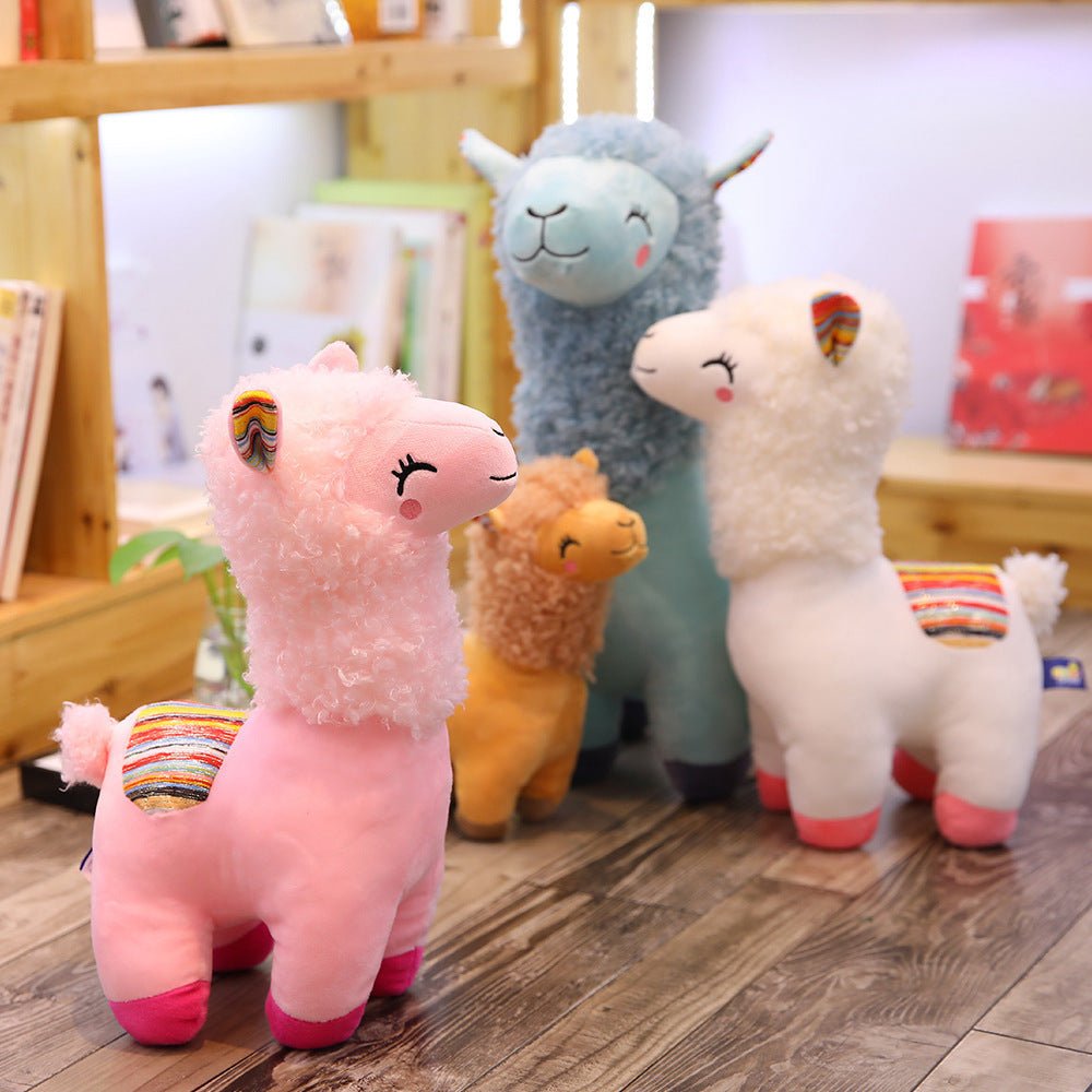 Alpaca Llama Plush Toy – Soft Stuffed Animal Doll for Kids and Gifts