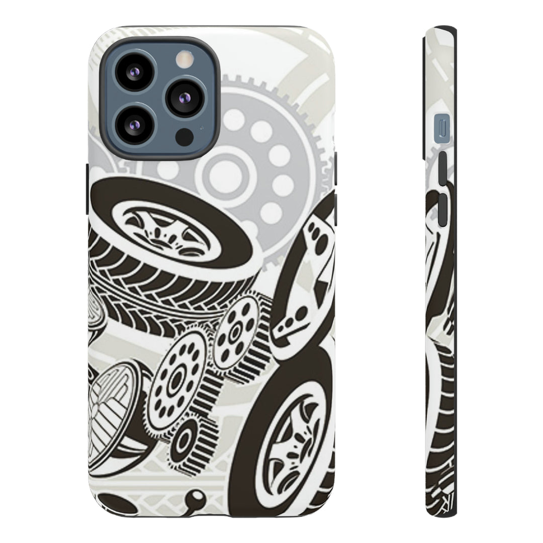 Tires Tough Phone Case