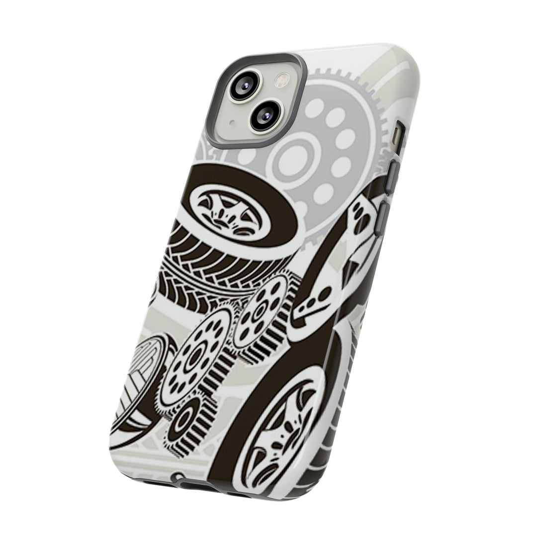 Tires Tough Phone Case