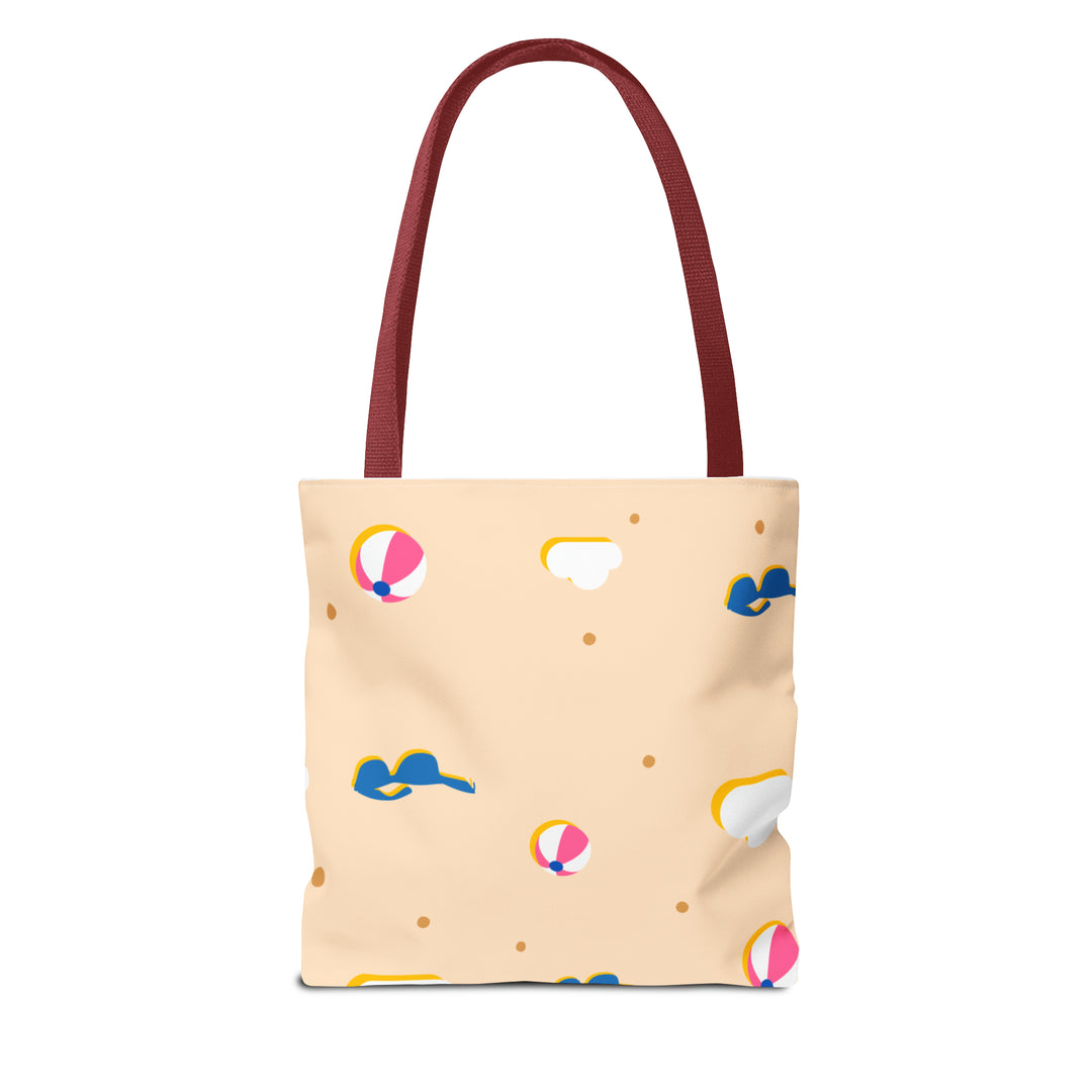 Beach Pattern Tote Bag (AOP)