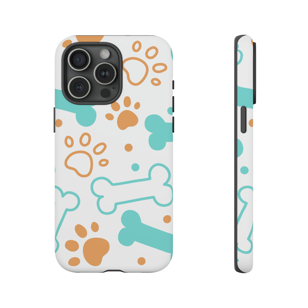 Paws and Bones Tough Phone Case