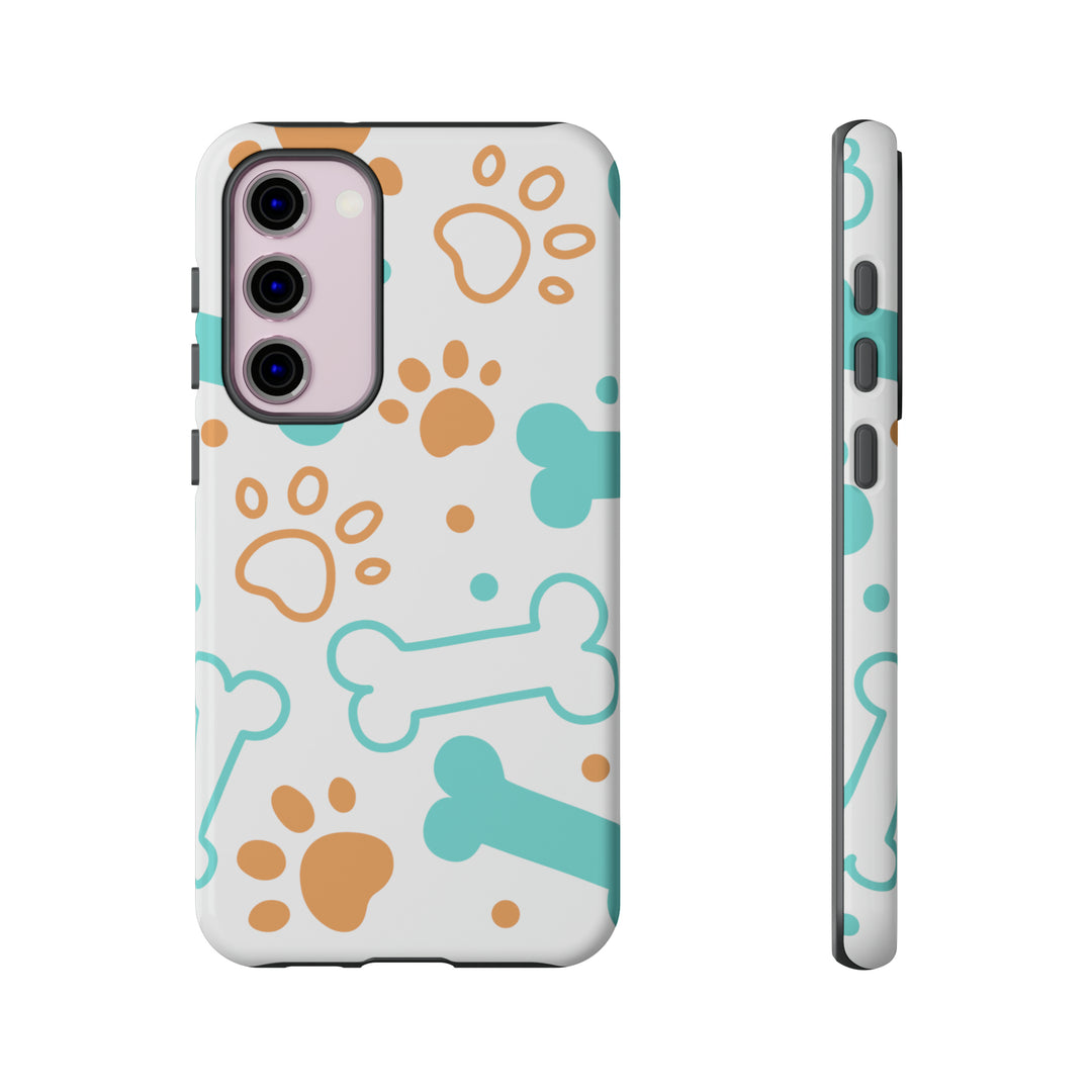 Paws and Bones Tough Phone Case