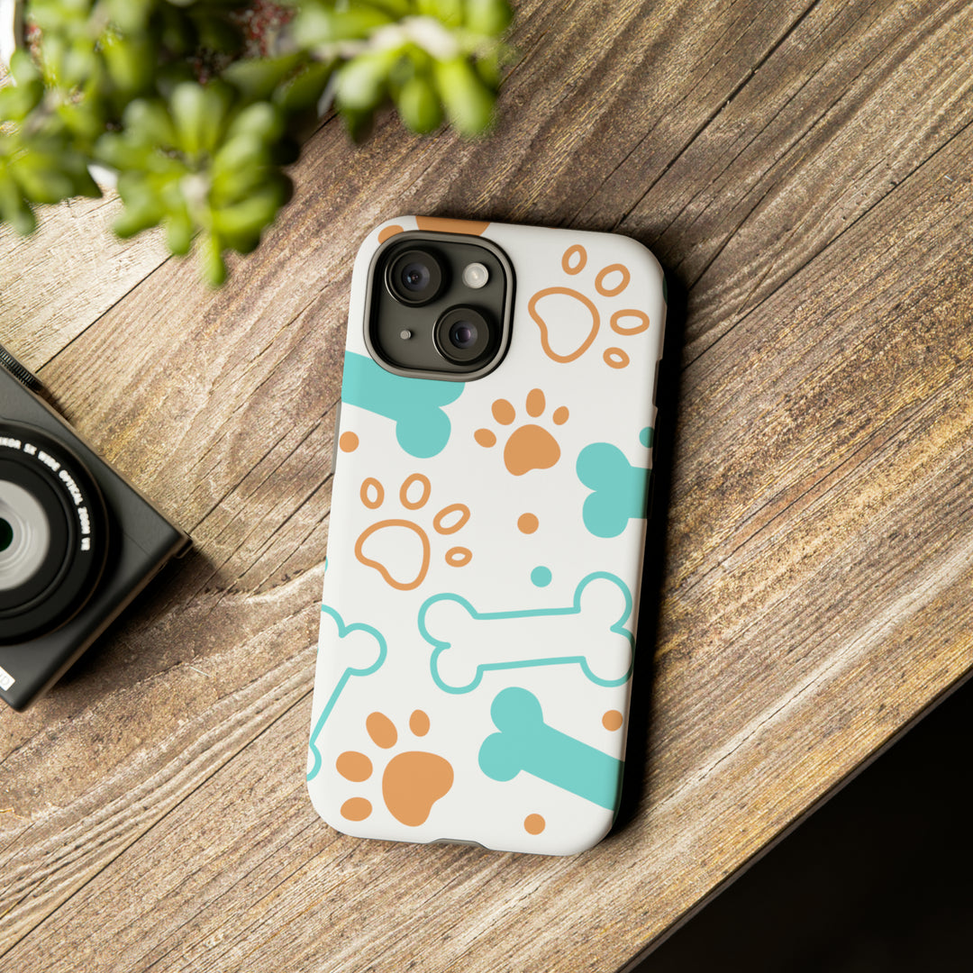 Paws and Bones Tough Phone Case