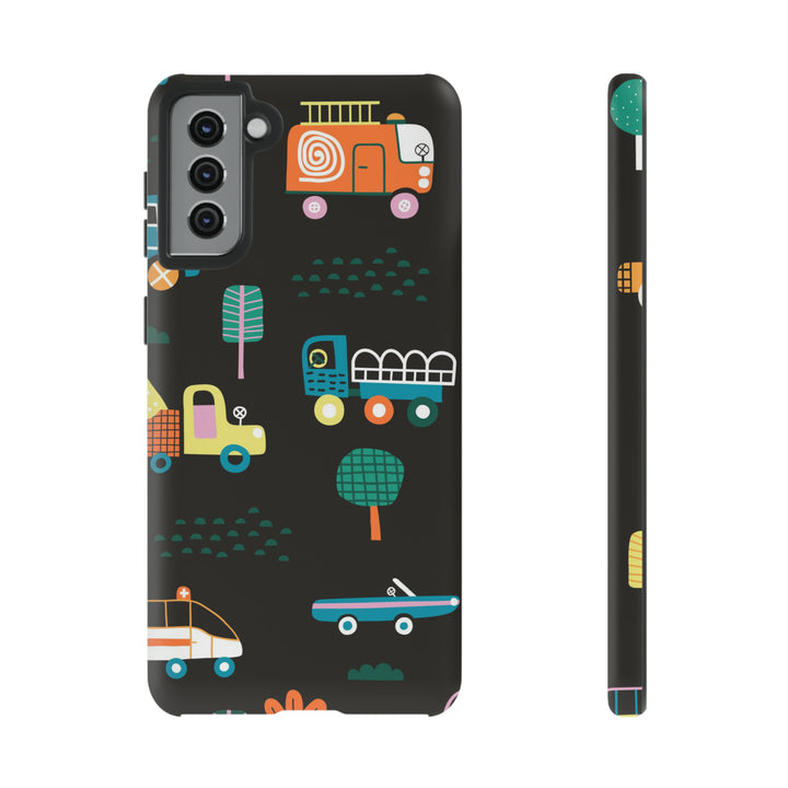 Cars and Trucks Tough Phone Case