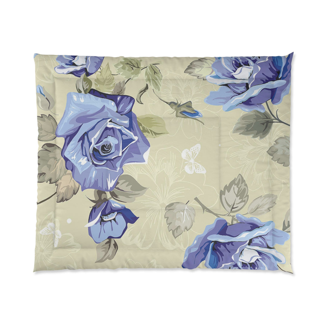 Blue Roses Comforter